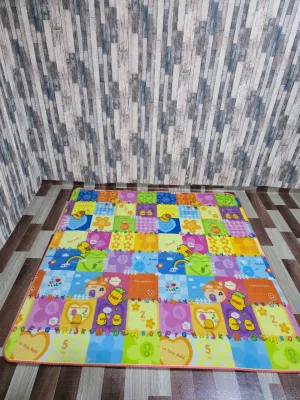 RANDOM DESIGN Baby Play Mat Baby Crawling Mat Reversible Baby Play Mat Non-slip Newborn Soft Game Climbing