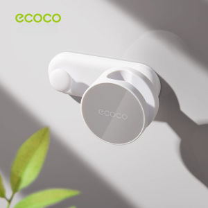 Ecoco Shower bracket universal shower head hanging seat non-perforated suction cup holder adjustable shower base Showerheads