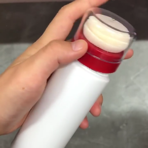 Xách tay bé Talc container trường hợp box với Puff lau đầu cho dễ dàng ứng dụng và dễ dàng lưu trữ