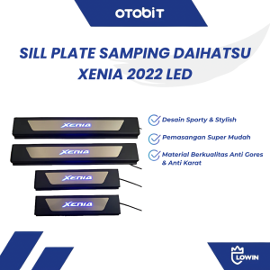 Sillplate LED Xenia 2022 dengan Lighting Effect untuk Samping Mobil