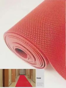 Non Slip Drainage Rubber Mat PVC Rug for Commercial Door Mats Restaurant Kitchen Garage Bathroom Pool and Deck Areas