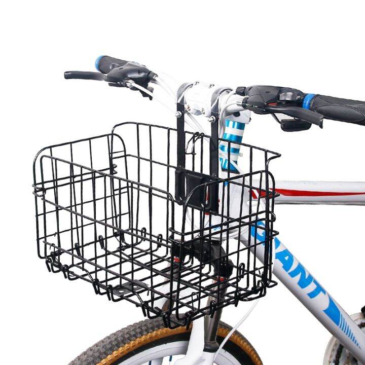 Mountain bike best sale basket front