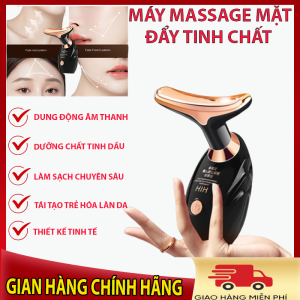 (Miễn Ship HCM)Máy Massage nâng cơ mặt Máy đẩy tinh chất tăng sinh collagen thon gọn mặt Xóa mờ nếp nhăn