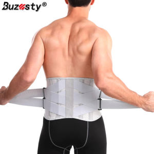 Buzesty Back Brace Waist Support for Optimal Support and Pain Relief - Sports Lower Back Lumbar Belt Adjustable Compression Belt for Lumbar Stability Work Lifting Heavy Objects Alleviating Pain