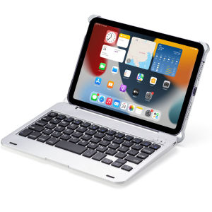 เคสคีย์บอร์ดบลูทูธไร้สายสําหรับ iPad Mini 6th Gen 2021 8.3นิ้วพร้อม Auto Sleep/Wake Keyboard