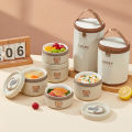 Inaso Tempat Bekal Makanan Tahan Panas Termos Sup Penyimpanan Makan Anti Tumpah Lunch Box Food Grade HMB108. 