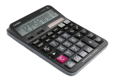 casio kalkulator - calculator dagang - akuntan - 12 digit DJ 120D PLUS - MR