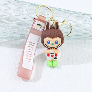 keychain labubu edisi bola gantungan kunci rumah gantungan tas keychain motor keychain mobil gantungan lucu dan unik