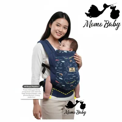 Gendongan Bayi SSC M-Shape Seri Hewan - SNI -Bahan Breathable Kapasitas 15kg
