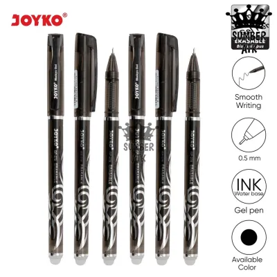 Erasable Gel Pen Pulpen Pena Bisa Dihapus Joyko GP-279 Shokyo 0.5 mm