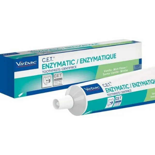 Virbac toothpaste vanilla clearance mint