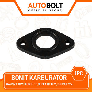 Bonit Karburator Karisma & Supra X 125 & Revo Absolute & Supra Fit New Ebonit Fiber Insulator Karbu Manipul