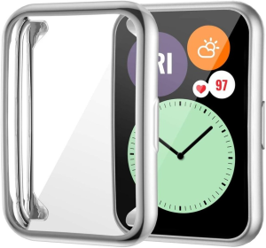 Cover For Huawei Watch fit Case Smartwatch Plated Accessories TPU Bumper All-Around Screen Protector Huawei Watch fit Case