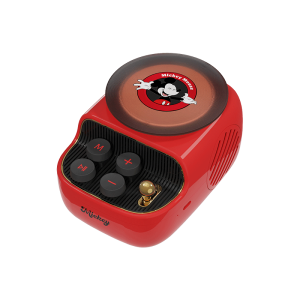 Disney S7 TWS Mini Portable Vintage Bluetooth 5.4 Speaker 360°lmmersive Stereo Support BT/TF Ideal Gift