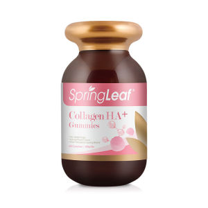 Springleaf Hyaluronic Acid Collagen Peptide Soft Candy 60 Tablets/Bottle  Water Light Muscle Care  Small Molecule Peptide to Enhance Skin Elasticity and Moisturizing Feeling