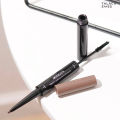 ดินสอเขียนคิ้ว & มาสคาร่า เมอร์เรซกา จบในแท่งเดียว กันน้ำ กันเหงื่อ MERREZCA PERFECT EYEBROW PENCIL & MASCARA 2 IN 1. 