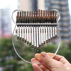 17 21 phím kalimba đàn acrylic đàn trong suốt cực xinh