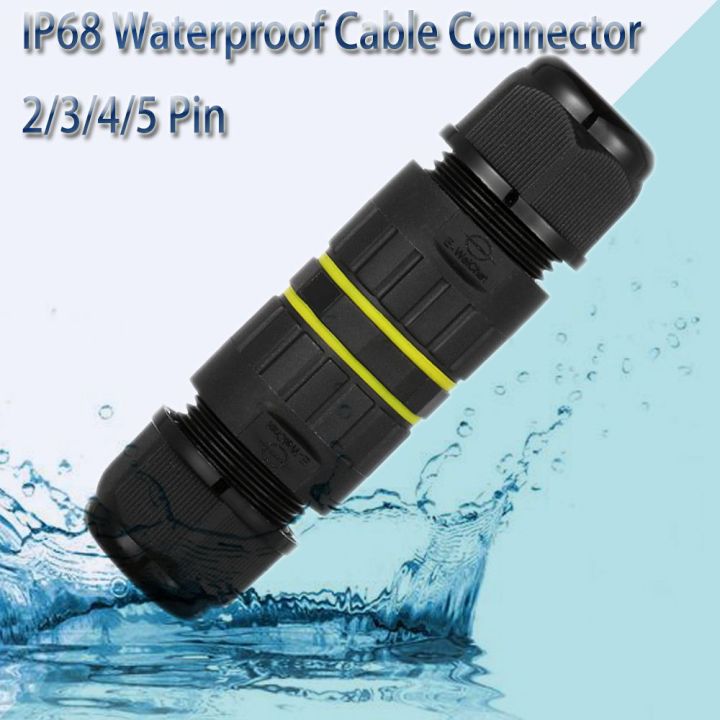 SZFUDIGO Waterproof Electrical Connectors & Junction Box - M20 4-Pin, IP68, For 5-12mm Cables, Outdoor Use