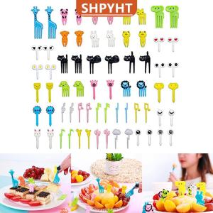 [COD] SHPYHT SPORTS 68 76 40pcs Kids Fruit Forks Picks Kid Bento Accessories Mini Cute Children Snack Cake Dessert Food Pick Toothpick Decor