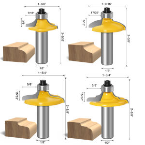 [PENGGONG]Door Drawer Milling Cutter Wood Slotting Router Bit Line Cutter Carving Tool