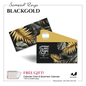 [ HQ 2025 ] BLACKGOLD SAMPUL RAYA CANTIK COMBO 35+5 FREE l ANGPAO MONEY ENVELOPE #MENAAMI