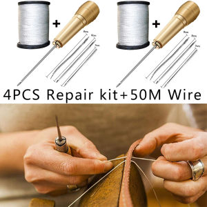 4pcs/set Detachable Sewing Shoe Repair Tool Leather Craft Kit
