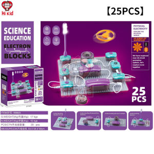 [SG Seller]DIY Science Circuit Building Set STEM Circuit Blocks Science Kit Electronic Building Toy for Kids Educationa
