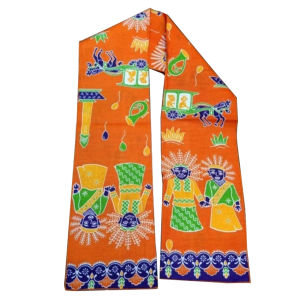 Rok Span Batik Tumpal Ondel-Ondel Bawahan Kebaya Encim Anak Betawi dan Cukin TK SD