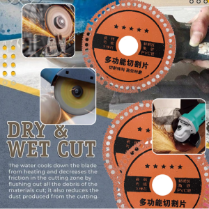 Multifunctional Cutting Blade Welding Cutting Blade Tile Marble Angle Grinder Saw Blade Thickened Dry Cutting Blade多功能切割片
