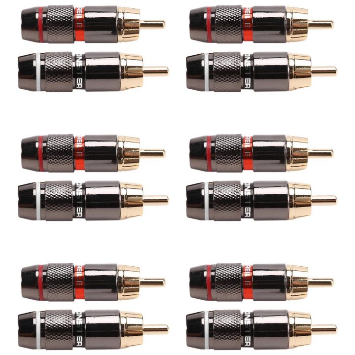 (LBI1)%20Monster%2024Pcs%20Rca%20Male%20Adapter%20Solder%20Connector%20For%20Audio%20Video%20Cctv%20Ip%20Camera%20Security%20Coaxial%20Cable%20Solderness%20-%20Image%204