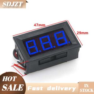 SDJZT Digital Voltmeter DC 100V 10A Voltmeter Ammeter Dual Digital Volt Meter Gauge Electromobile Motorcycle Car