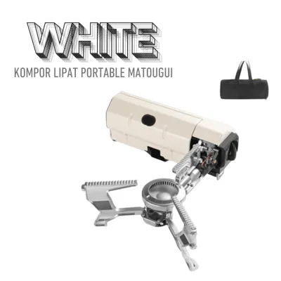 MATOUGUI- Kompor Gas Portable Foldable Stove Windproof Adjustable - Kompor Piknik Lipat Portabel - Kompor Lipat Portable Untuk Traveling - Kompor Gas Luar Ruangan
