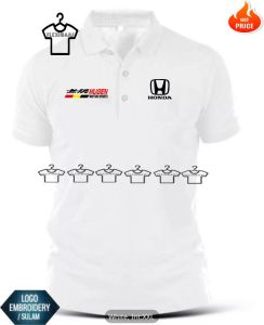 [ PROMOSI ] SUPERIOR EMBROIDERY (SULAM) MUGEN LOGO 200GSM PREMIUM COTTON COLLAR SHIRT