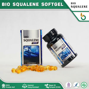 Bio Squalene Softgel Ekstrak Minyak Hati Ikan Hiu Legalitas Resmi BPOM & Halal MUI