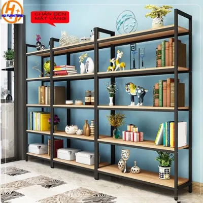 Kệ trưng bày KTB5T khung sắt sơn tĩnh điện 5TẦNG gọn gàng tiết kiệm không gian dễ dàng tháo lắp-ÁNH DƯƠNG