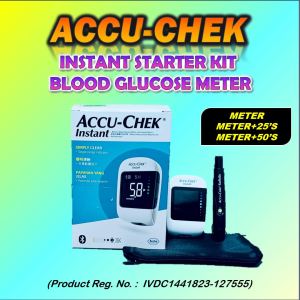 Accu-chek Instant  Starter Kit Blood Glucose Meter Machine accuchek accucheck check InstantS 罗氏血糖机