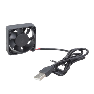 Lightweight 5V USB 50mm Cooling Fan High CFM Airflow Fast Speed For Electronics CPU 3D Printer