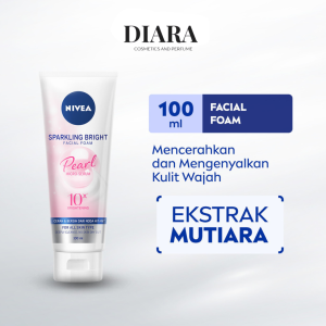 Diaracosmetics - NIVEA Facial Foam Sparkling Bright 100ml - Mencerahkan & mengenyalkan kulit wajah