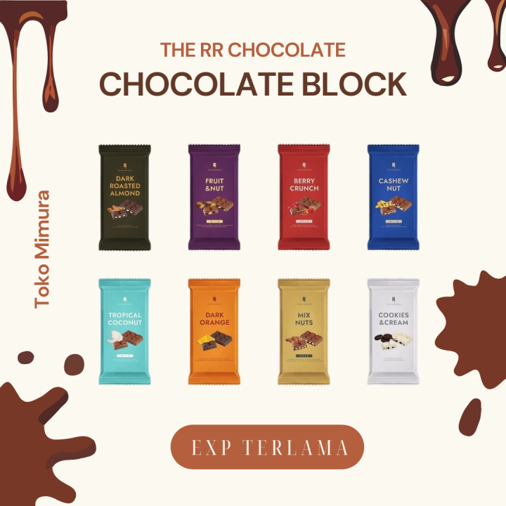 The RR Chocolate Bar 100gr Cokelat Premium EXP TERLAMA | Lazada Indonesia