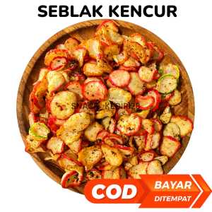 Kerupuk Seblak Kencur Pedas 500gr