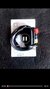 SAKLAR SAKRAL KANAN DOMINO TOMBOL ON/OFF + STATER UNIVERSAL KLX CRF NMAX VIXION DLL