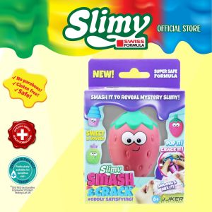 Slimy Smash And Crack Pack Mystery Slime - Assorted Colour 32605 * Clearance Stock