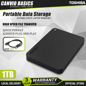 Toshiba Canvio Basics (new) External Hard Drive (Black) 2TB 1TB USB 3.0 Portable 2.5‘’ hard drive external HDD