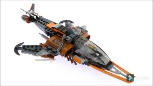 Mn♢221 chi tiết Ninjago Máy bay Sky Shark jetpack của Lloyd Flintlocke 10445 Đồ chơi lắp ráp cho trẻ em Bricks Tương thích với mô hình gạch 70601.3/25