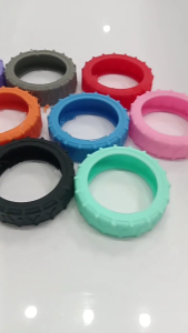 8 Pcs Luggage Compartment Wheel Protections Cover Reduce Noise Silicone Luggage Wheel Protector Covers for Suitcase