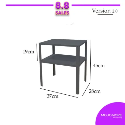 MOJOMORE® Metal Small Side Table Meja Sisi Tepi Bedroom Mini Side Table Ikea Living Room Console Furniture Corner Coffee