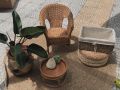Thảm Lục Bình, Thảm Cói Tròn Vintage Trang Trí Nhà Cửa (Thảm Hình Tròn) Kích Thước Đường Kính từ 0.3 đến 1.8 m. 