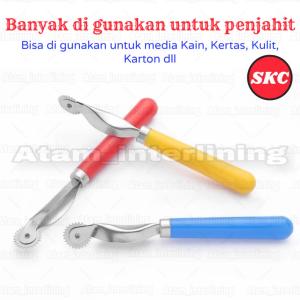 ( 1 pcs ) Rader Tracing Wheel | Rader Alat Pola Jahit Gerigi | Rader Alat Pola Bahan | Rader Alat Penanda Pola Bahan | Rader Alat Penanda Bahan | Rader  Plastik | Rader