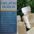 Gelatin gelatine bubuk gelatin halal 50 gram. 