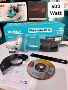 Makita Gerinda 4"Inch Makita M 9553B Angle Grinder Slepan Makita M 9553 B Saklar Belakang 4Inch